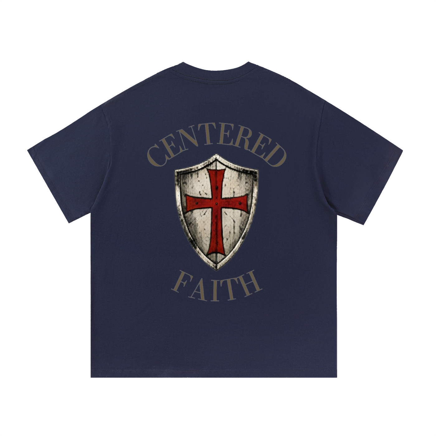 Tee,Shield,Knights,Faith