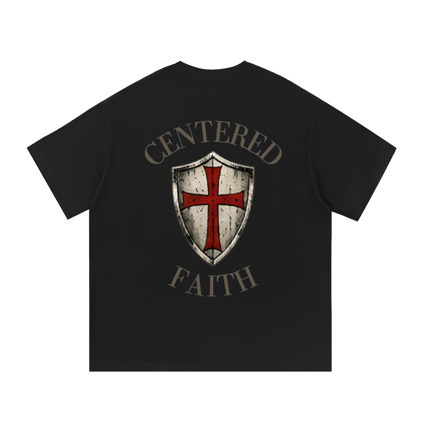 Tee,Shield,Knights,Faith